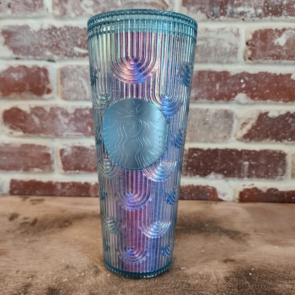 Starbucks Tumbler Mermaid Scale Iridescent  Venti 24oz